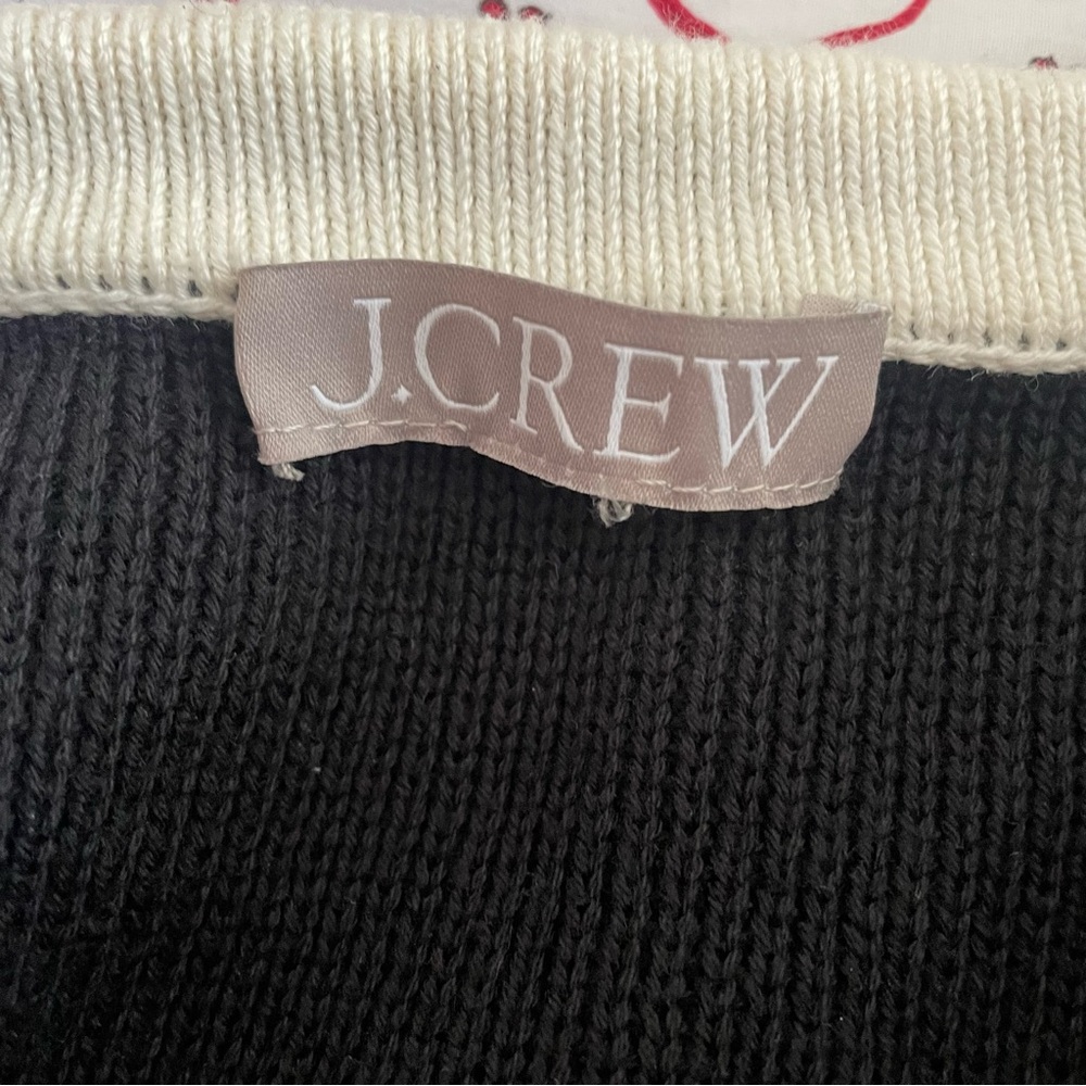 J.Crew Emilie Sweater Lady Jacket with contrast trim - Picture 4 of 8